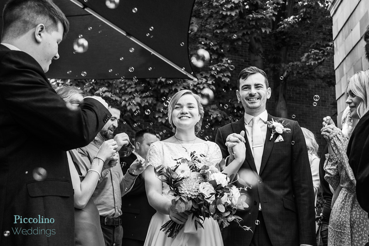 bubble shot outside the Rosendale in Dulwich