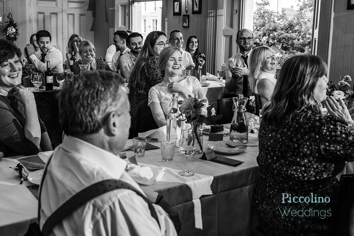 wedding speeches at the Rosendale Pub